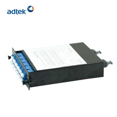 24 Fully Loaded Fiber Optic Cassettes 12 Ports LGX MPO Cassette Module