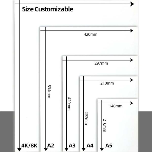 Eco-Friendly Recycled Uncoated Offset Paper Offset Paper Roll Woodfree Printing Paper Sheet