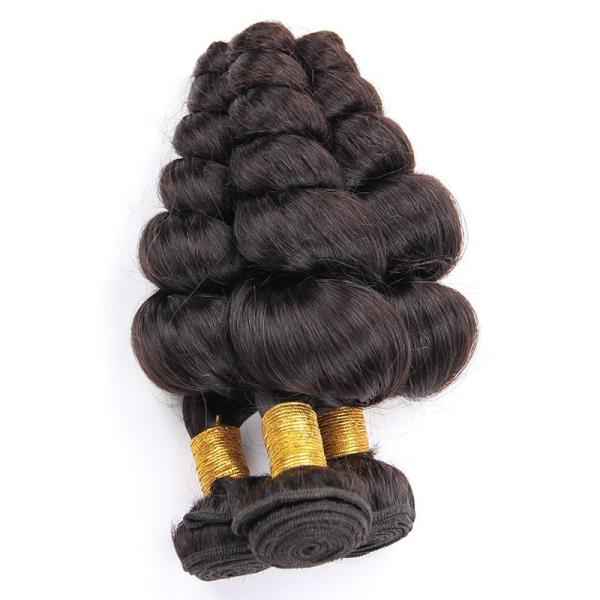 Hakka Brazilian Loose Wave Human Hair Bundles One Donor Free Sample No Shedding