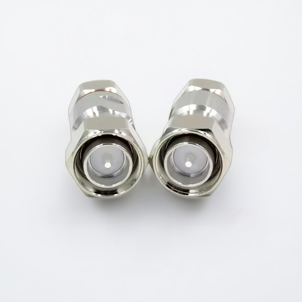 DIN 7/16 Male Straight Connector for 7/8″ Coaxial Cable | RF Feeder Connector