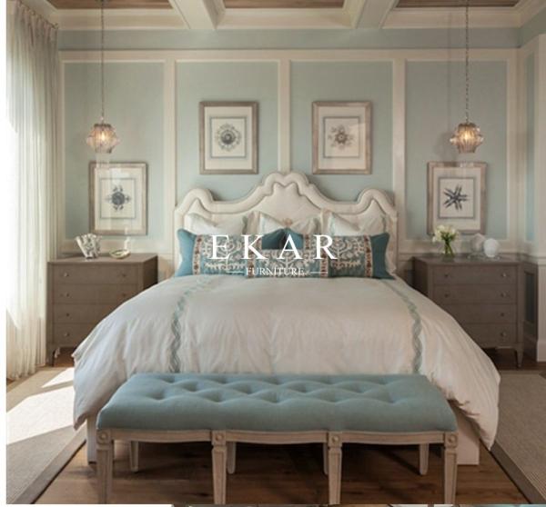 Plywood Double Wedding Fancy Bed Design