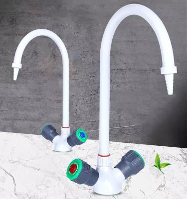 Le laboratoire de chimie en laiton de preuve d'alcali de robinet d'eau de laboratoire tape l'établi