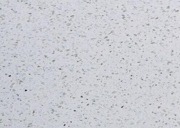 Shiny Quartz Stone Tiles Bright Durable High Traffic Areas Applied Custom Size
