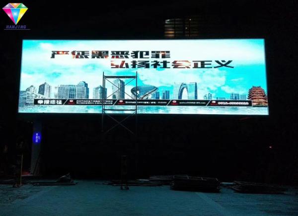 6500 panneaux d'affichage d'affichage vidéo extérieurs d'éclat de lente P6mm imperméabilisent la longue durée de vie IP65