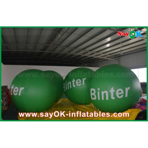 воздушный шар водить гелия 2.5m зеленый гигантский раздувной для рекламировать