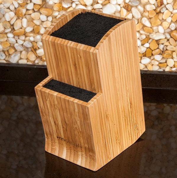 unique design for kichen tools of bamboo knife holder magnet knife holder