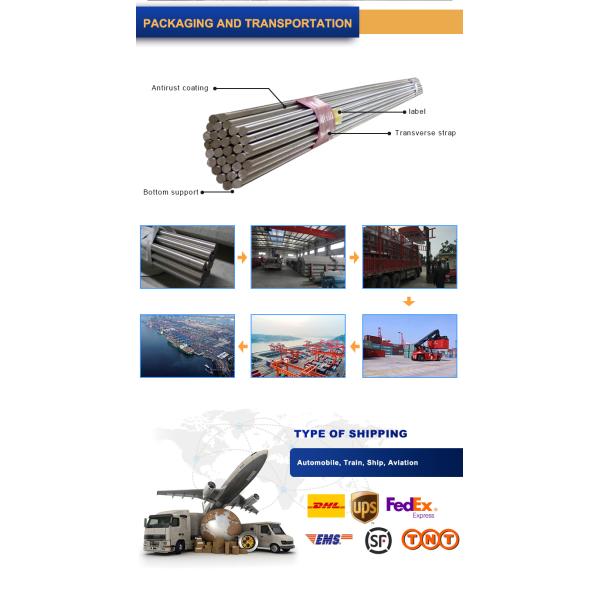 Hot Rolled/Cold Rolled SS 304L 316L 904L 310S 321 304 Stainless Steel Round Bar For Industry