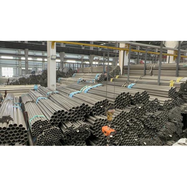 4 Inch 6 Inch Stainless Steel Tube Welded UNS S32109 S34709 Brushed Finished