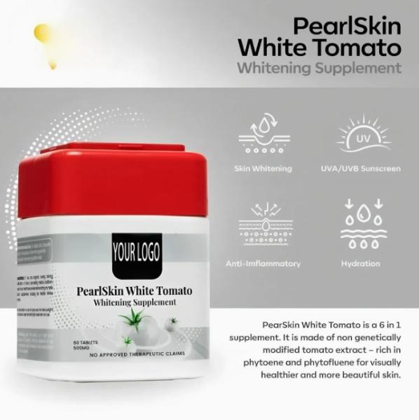White Tomato Vegetarian Capsules Skin Whitening Citrine Tomato Health Supplements