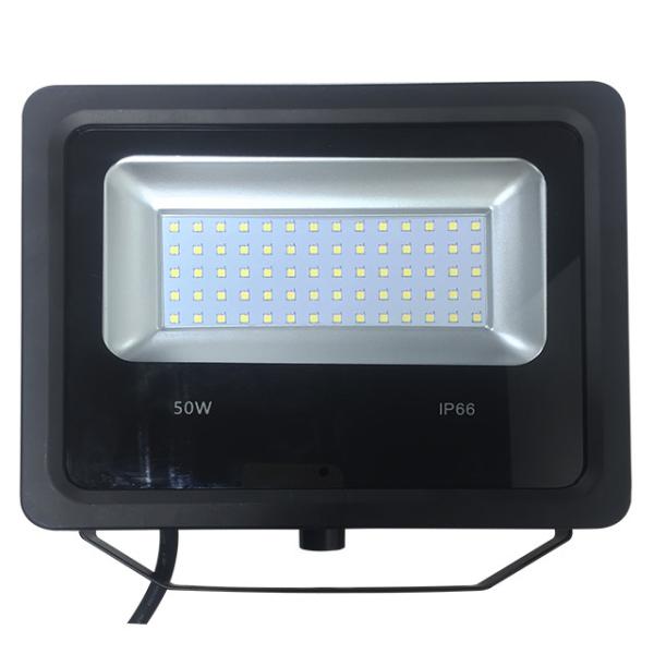 Die-casing aluminum 50W PIR LED Flood Light with detection range 120 degree