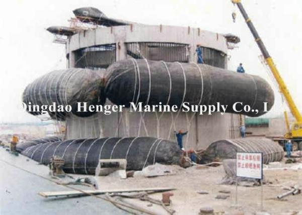 ISO Resistance Puncture Boat Flotation Air Bags Upgrading marine salvage airbags