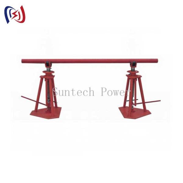 Hydraulic Column Type Cable Reel Stand 30-500KN for Power and Telecom Projects