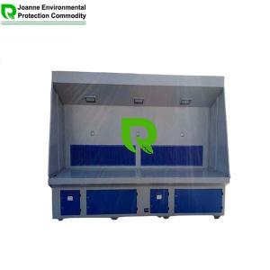 Metal Grinding Downdraft Table 7.5KW Dust Collection Downdraft Deburring Table