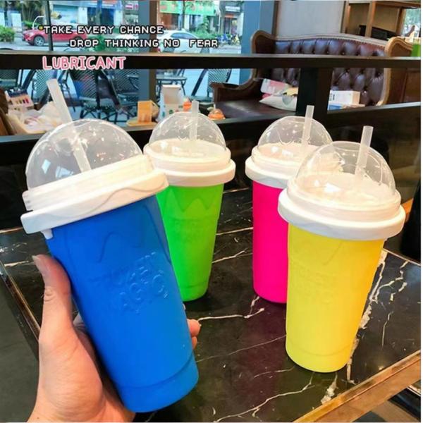 Modern Design WITH LID Children's Summer Must-Have Sand Ice Cup for Quick Cooling