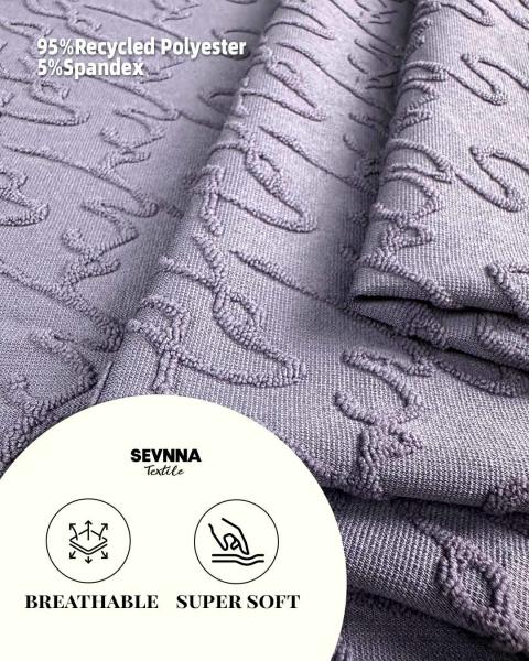Recycled Swimwear Fabric for Adults Slim Fit Environmentally Friendly