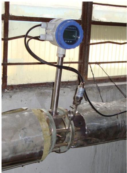 Vortex Flow Meter Compressed Air Flow Meter Liquid Gas Steam Flow Meter