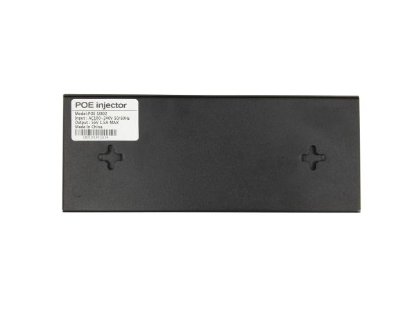 PSE90W 48Vdc 90W POE Injector IEEE802.3af/at Gigabit with metal enclosure