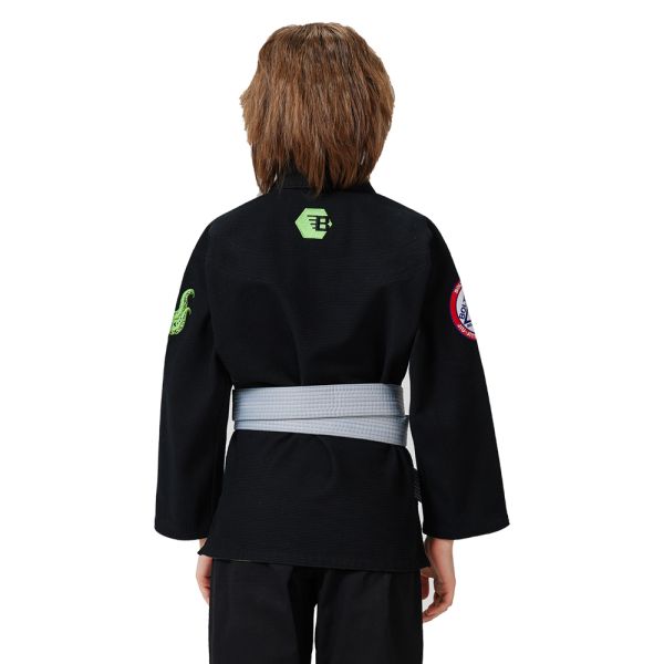 Customized Logo 100% Cotton 350 GSM Pearl Weave Jiu Jitsu Gi BJJ Kimono for Martial Arts Training