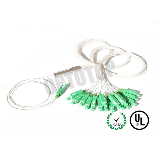 OEM 1 X 16 Passive Optical Splitter , Fiber Plc Splitter 1260 ~ 1650 NM