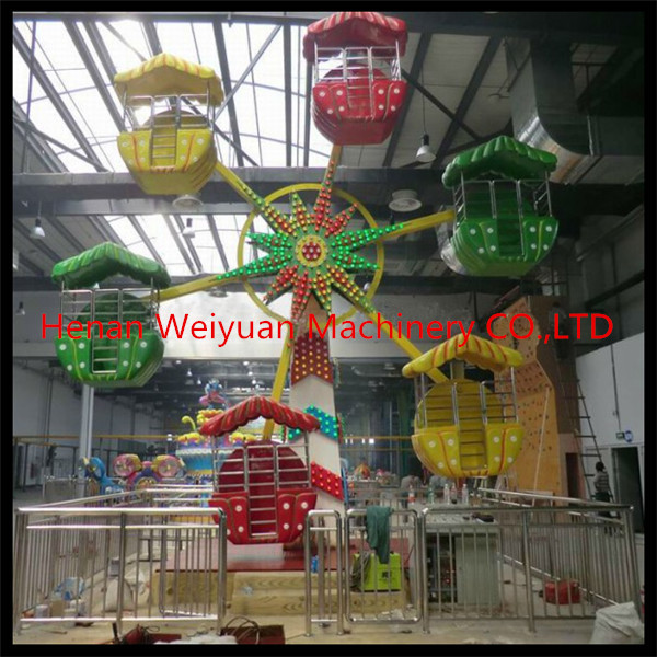 6 cabins kids mini ferris wheel for sale attractions hot sale used ferris wheel