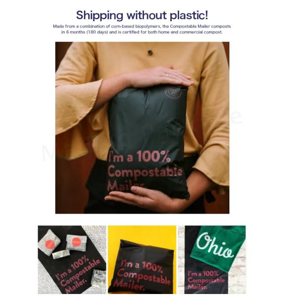Ecommerce Mailing Clothing Bags OEM Poly Mailer Bags For Clothes