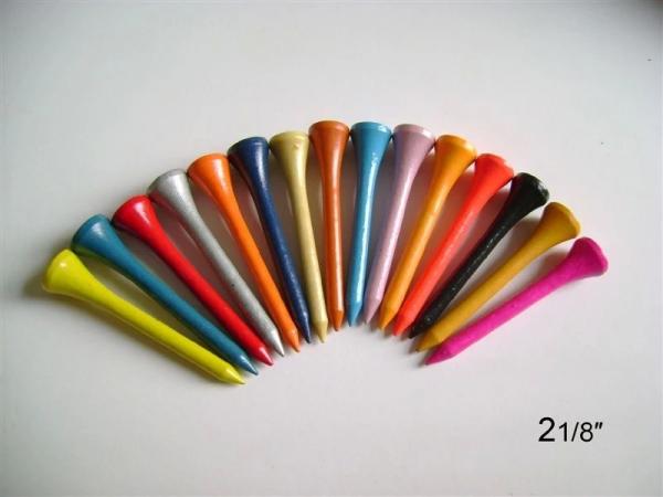 wooden golf tee , wood golf tee , golf tees , golf tee with 54mm