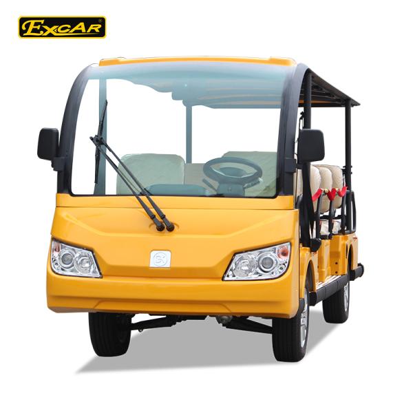 14 Person Electric Sightseeing Car With USA Curties Controller 350A