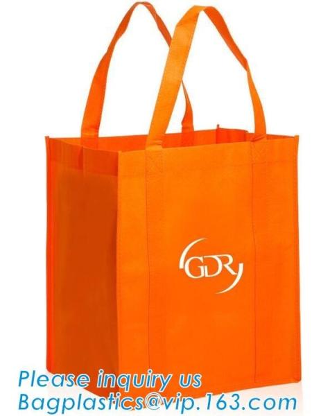 laminated non woven bag folding non-woven fabric shopping tote bag, cheap shopping non woven bag, Custom collapsible reu