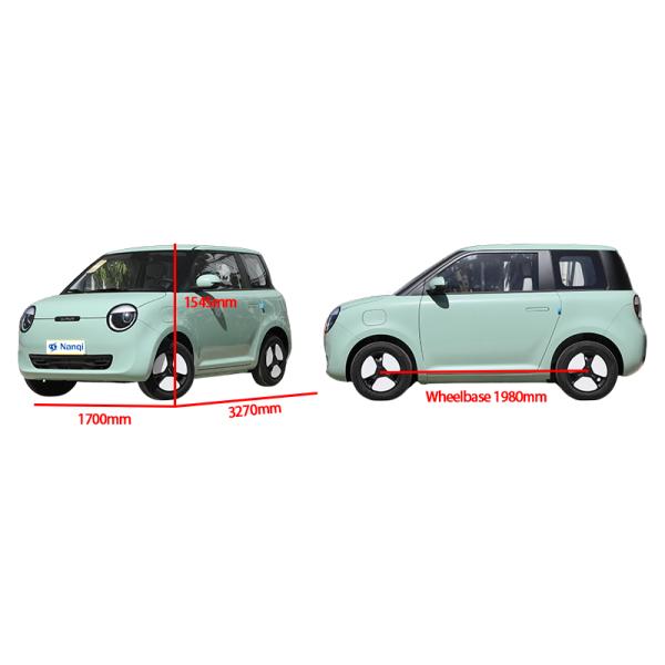 2022 2023  Changan Lumin Car 155km 205km 210km 301km Mini 4 Seater Hatchback
