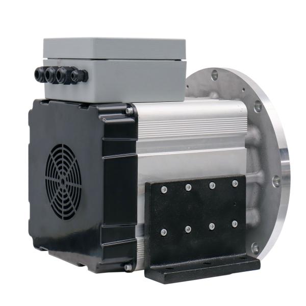 3phases 380VAC 37KW 18000RPM Air cooled high speed permanent magnet motor