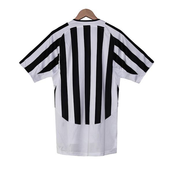 Juventus 2003 Home Retro Custom Football Jerseys Piero Era Zebra Symbolizes Faith