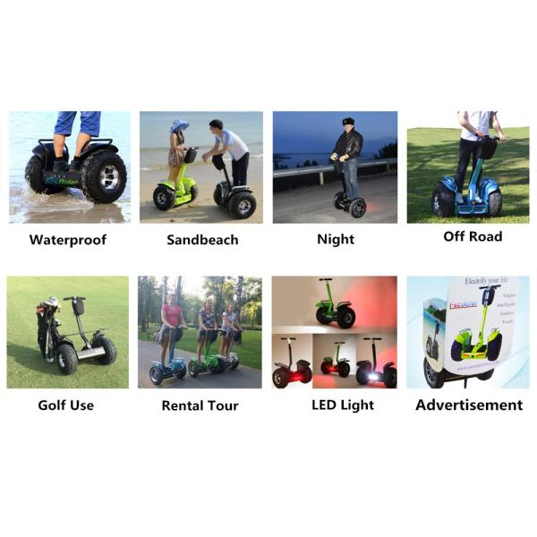 Intelligent Two Wheel Stand Up Electric Seg Scooter Vehicle For Men