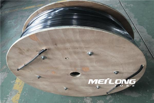 UNS S31603 Capillary Coiled Tubing Thermoplastic Encapsulation Material