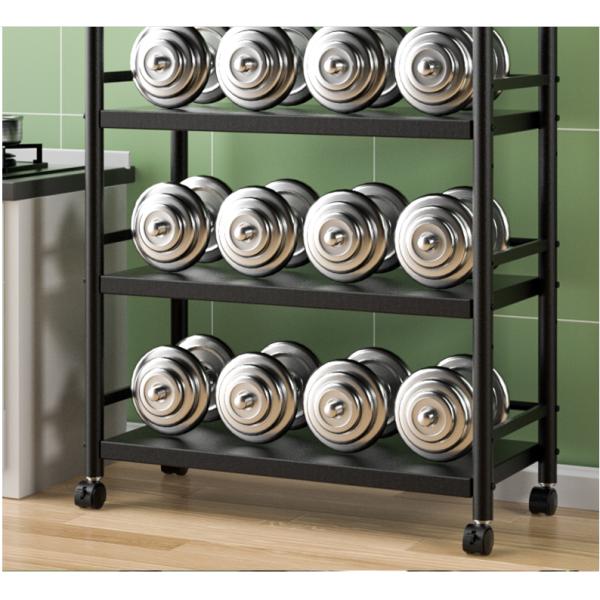 Five Tier Steel Kitchen Basket Rack