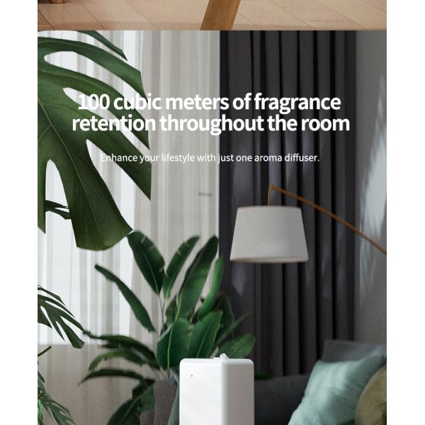 2W Rectangular Battery Operated Fragrance Diffuser With Bluetooth APP Control