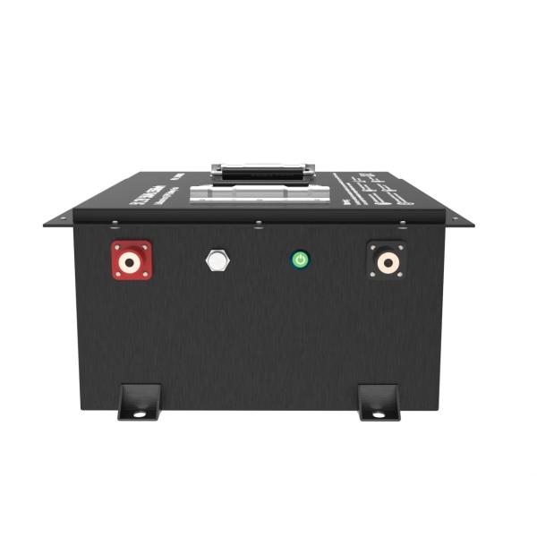 51.2В 50Ах Карты для гольфа LiFePO4 батарея 100А BMS 2560Wh Энергия с Bluetooth / LCD