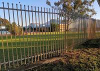 Barrancos de aço galvanizado Tubular Barrancos de ferro Terra Cercas de jardim Cercas de jardim