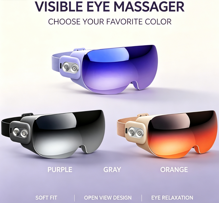 ZN-EM09 Smart Nano-Atomization & Hot Compress Eye Massager with 3D Transparent