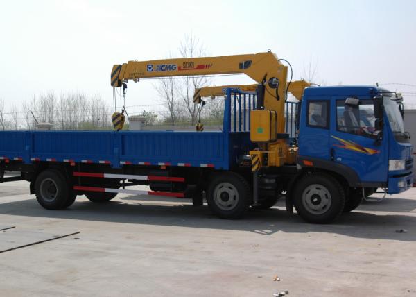 Safety XCMG Telescopic Boom Truck Mounted Crane With CE Certification