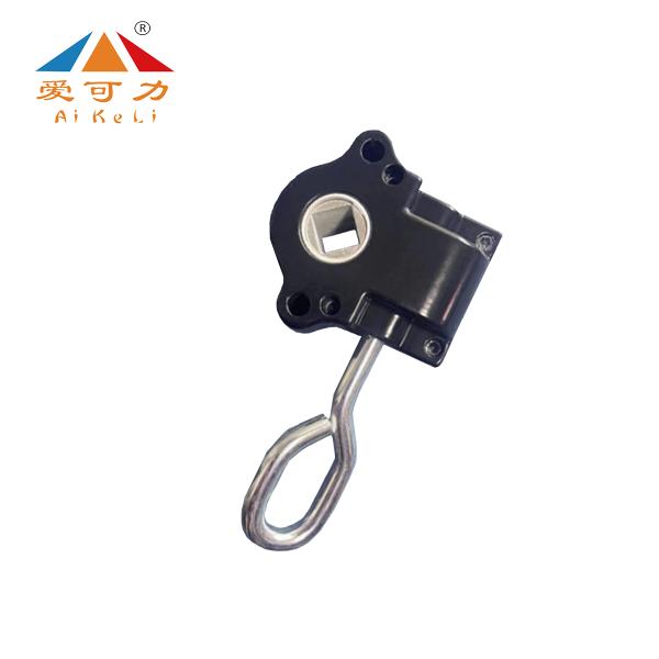 Black Powder Coated Aluminum Awning Gearbox Ceiling Machine Head