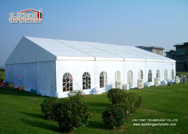 30m Custom Width Large Aluminum Clear Span Tents , Clearspan Marquee