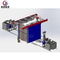 tanque de água plástico de 1000L 45Kw Rotomoulding que faz a máquina