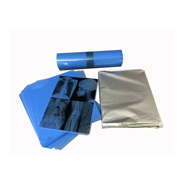 Filme azul de imagem de raios-X seco de jato de tinta A4 para dispositivos médicos