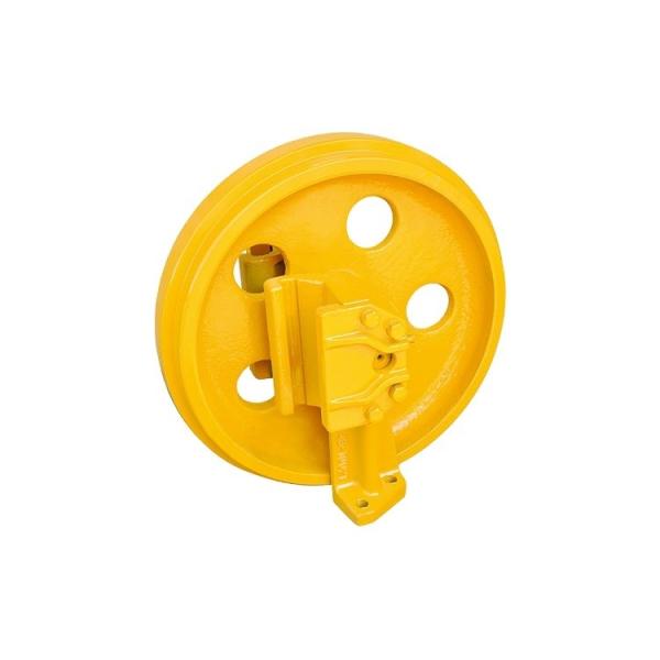 Yellow or Black Excavator Front Idler for Mitsubishi BD2G Custom Undercarriage Parts