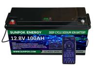 Desbloqueie o armazenamento de energia sem precedentes com a bateria de lítio Sunpok Deep Cycle