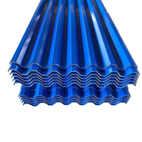 RAL Color 22 Gauge Galvanized Steel Corrugated Sheet 4ft x 8ft 0.3mm DX 51d Z100 Zinc Aluminum Modern Roofing Metal Panels