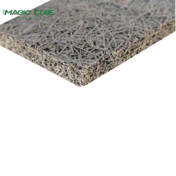 Sound Absorption Cementitious Wood Fiber Panels With Wood Wool And Cement