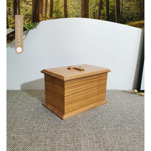 Pet Columbarium Cremation Ashes Urn for Cats Dogs Birds in Stocked Wood Casket