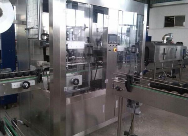 Big Bottle Mouth Shrink Sleeve Labeling Machine Waterproof Adjustable Cutter Head