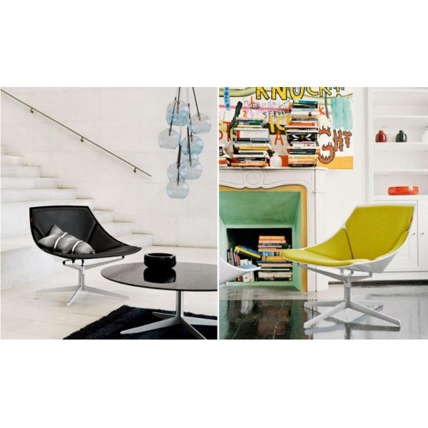 Modern design office chair leather sofa black leisure chairs set for office and hotel